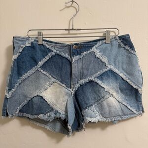Zana Di Patchwork Shorts